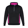 Renegade Hoodies Black Magenta Silver
